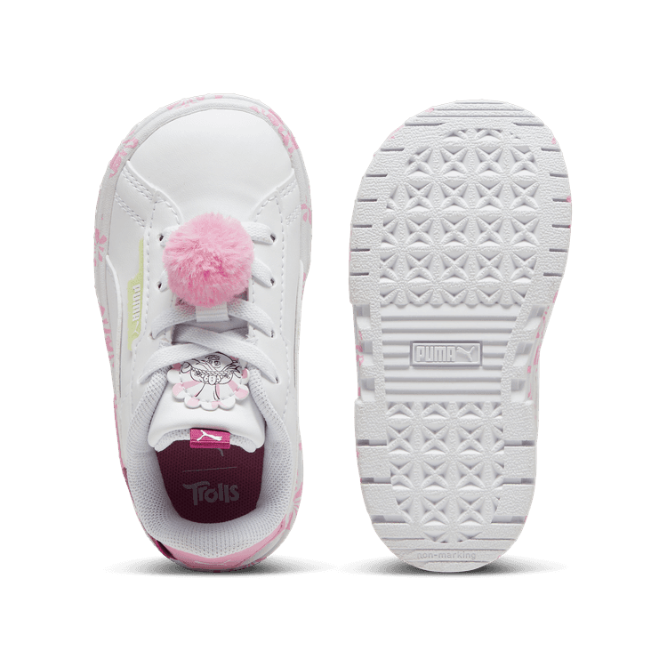 PUMA x TROLLS Mayze Crashed s' Sneakers in White/Mauved Out (TD