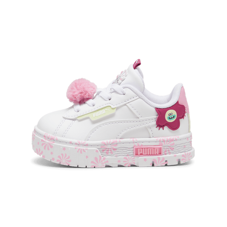 PUMA x TROLLS Mayze Crashed s' Sneakers in White/Mauved Out (TD