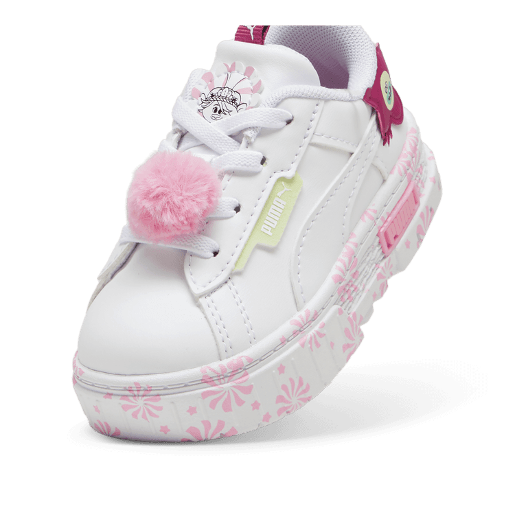 PUMA x TROLLS Mayze Crashed s' Sneakers in White/Mauved Out (TD