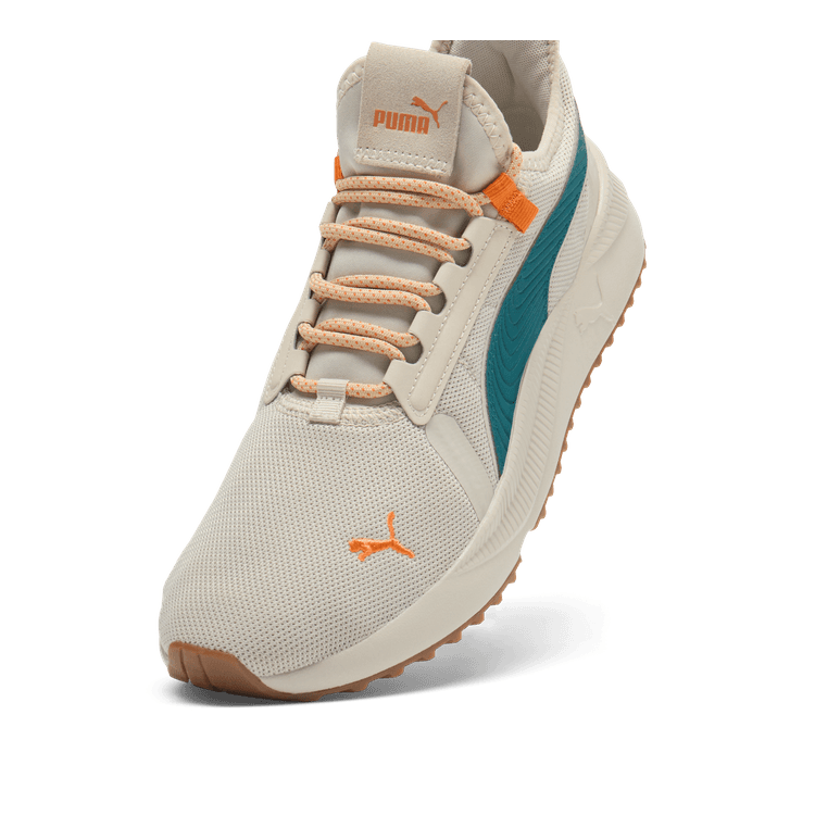 PUMA Pacer Future Street Speckle Sneakers in Desert Dust/Cold