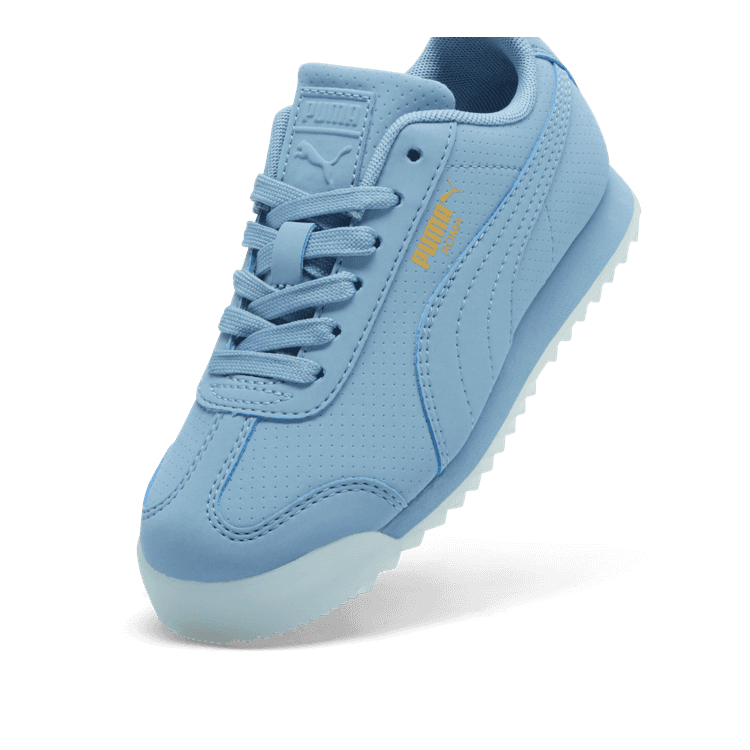 PUMA Roma Reversed Mist Sneakers in Zen Blue/Icy Blue (PS