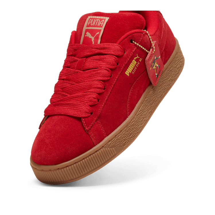 PUMA PLAY LOUD Suede XL Sneakers in For All Time Red - 401709-01