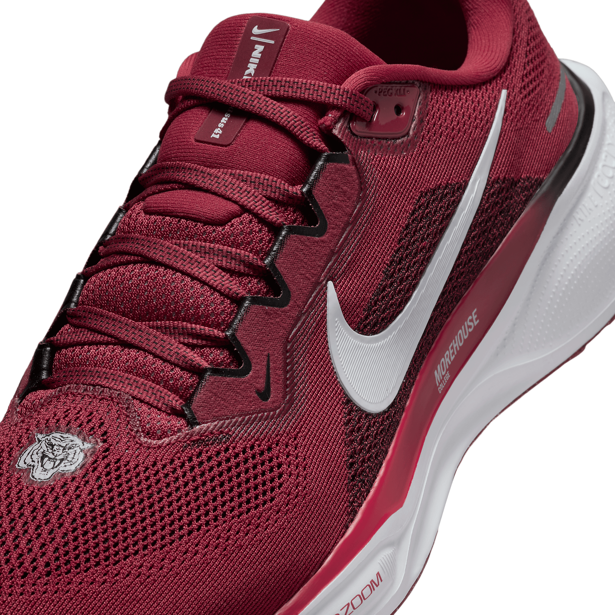 NEW Nike Air Zoom Pegasus 41 Moorhouse College Running Shoes FZ5130-600 Size 15 Nike Zoom Pegasus 41 Morehouse - FZ5130-600 Raffles & Where  main image 3