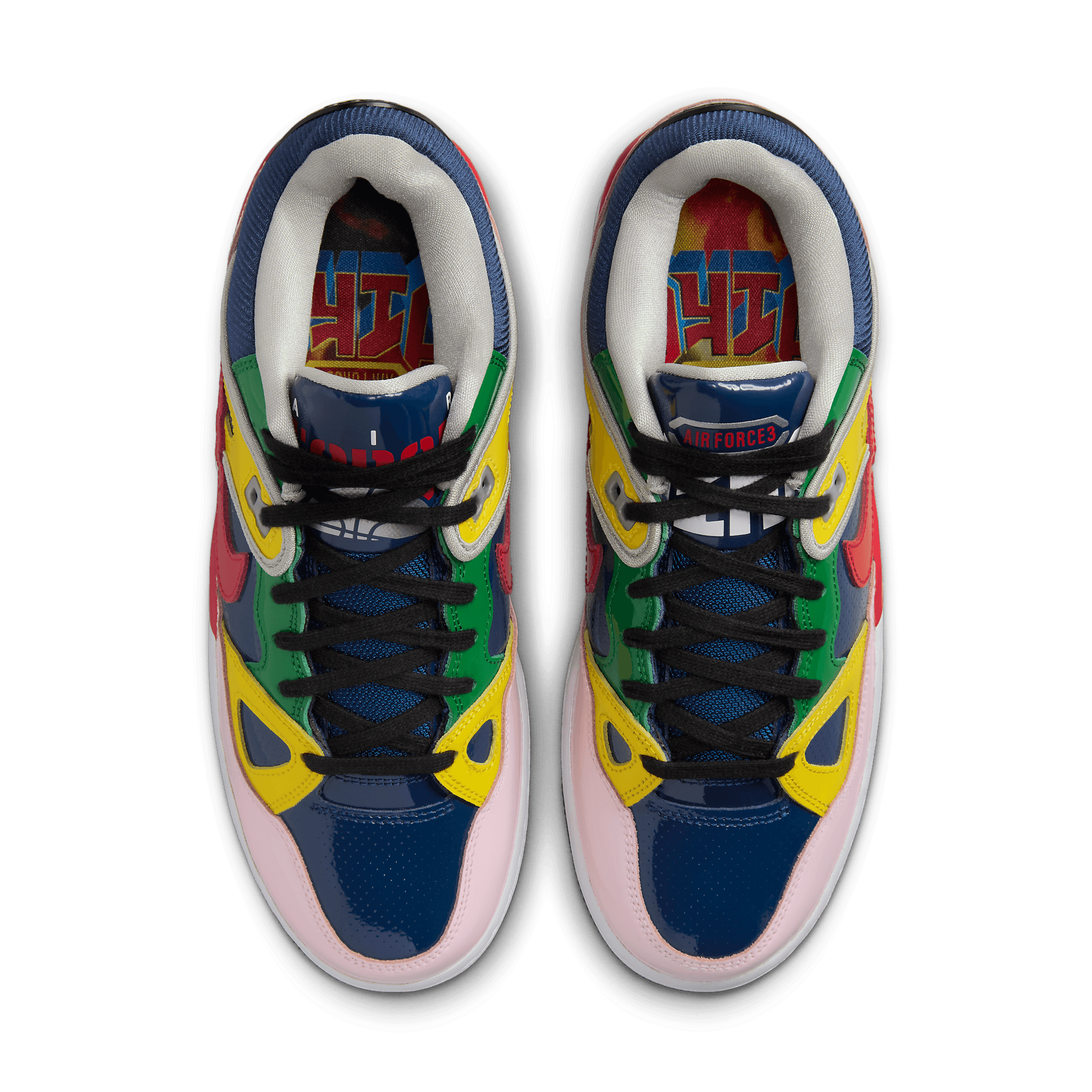 Nike Air Force 3 Low Nigo Blue Multi-Color - HQ1458-400 Nike Air Force 3 Low Nigo Blue Multi-Color - HQ1458-400