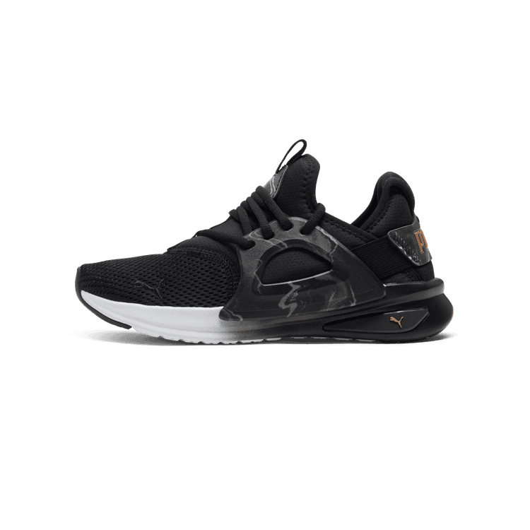 amenoiro★ PUMA SOFTRIDE Enzo Evo Geode Women in Black/Gold - 310926-02