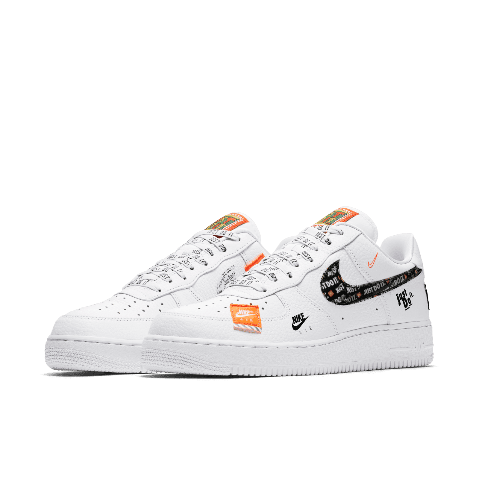 Nike Air Force 1 Low Just Do It Pack White/Black - AR7719-100 Raffles and  Release Date