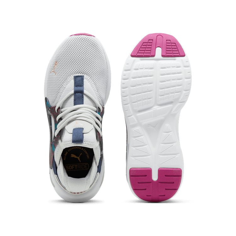 PUMA SOFTRIDE Enzo Evo Blooms Women in Dark Blue - 310927-03