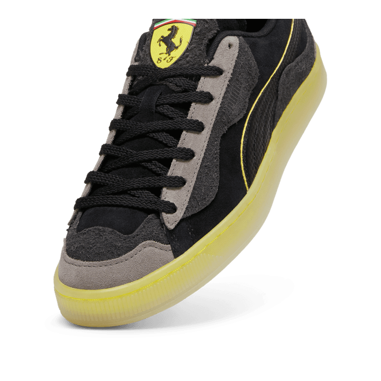 PUMA Scuderia Ferrari Suede Trippy Sneakers in Black/Speed