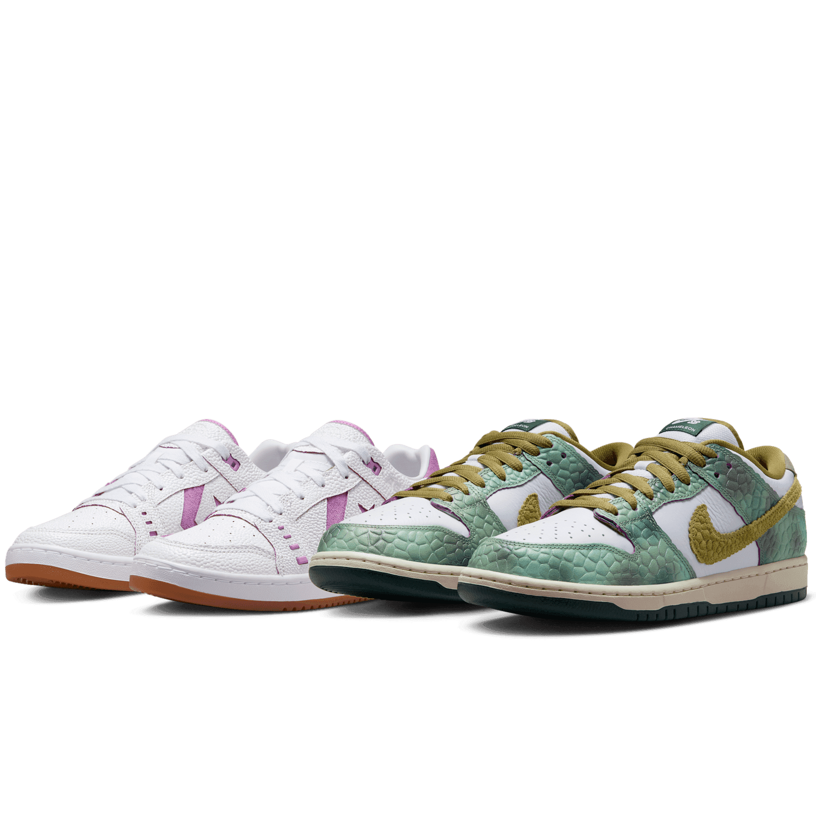 Nike SB Dunk Low & Converse CONS AS-1 Pro Alexis Sablone Chameleon