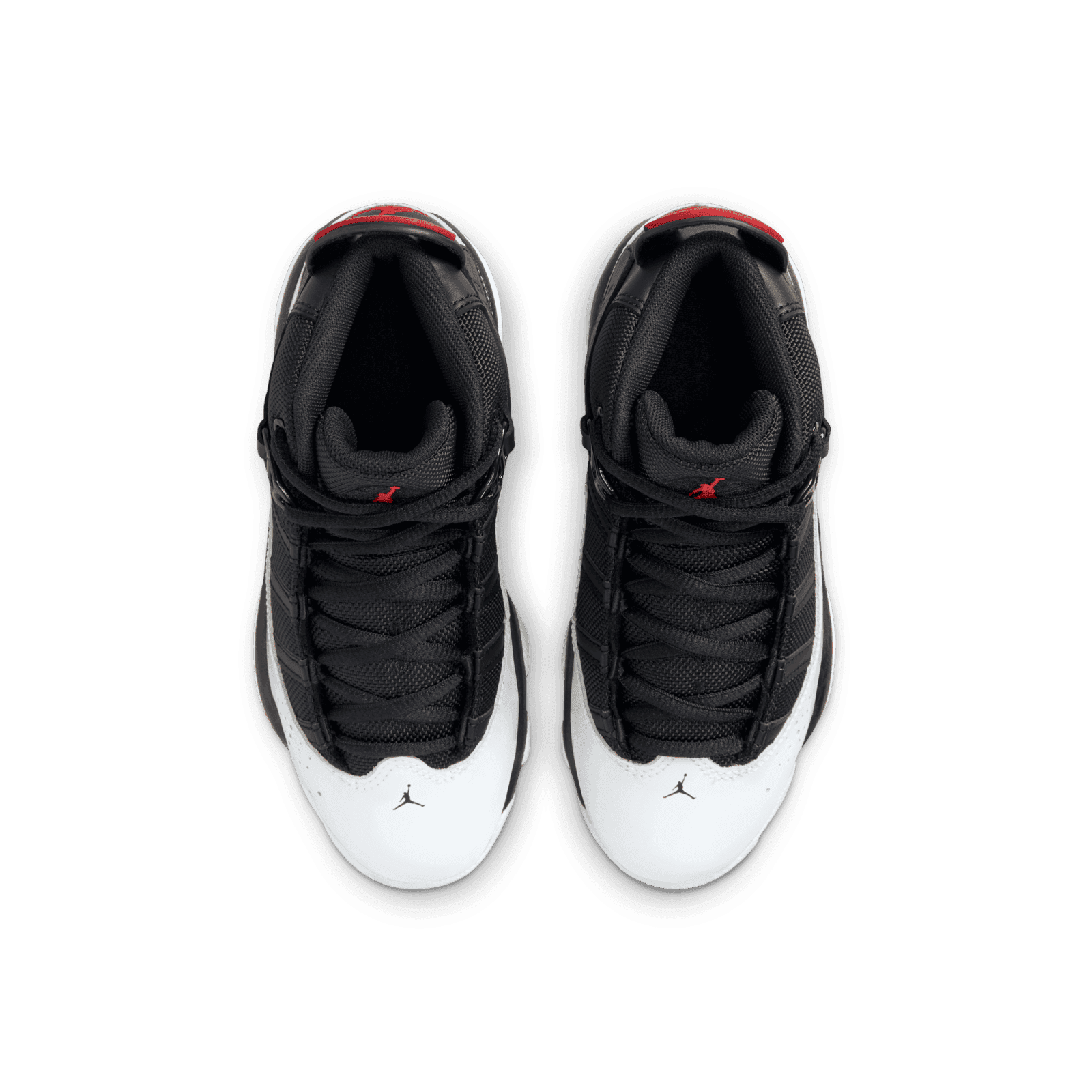 TD) Air Jordan 6 Rings 'Black White' 323420-067