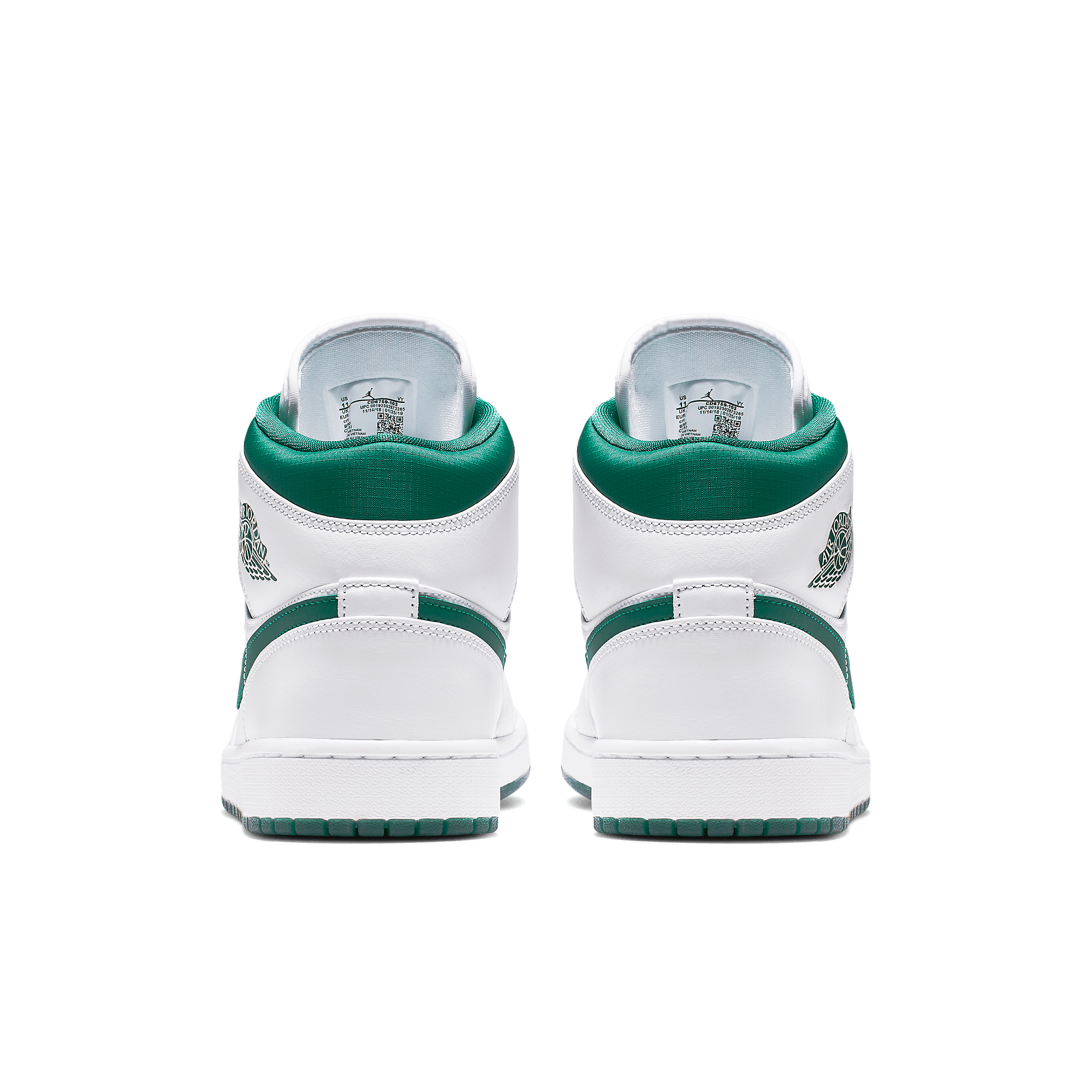 Jordan 1 Mid White Mystic Green - CD6759-103 Raffles & Where to Buy