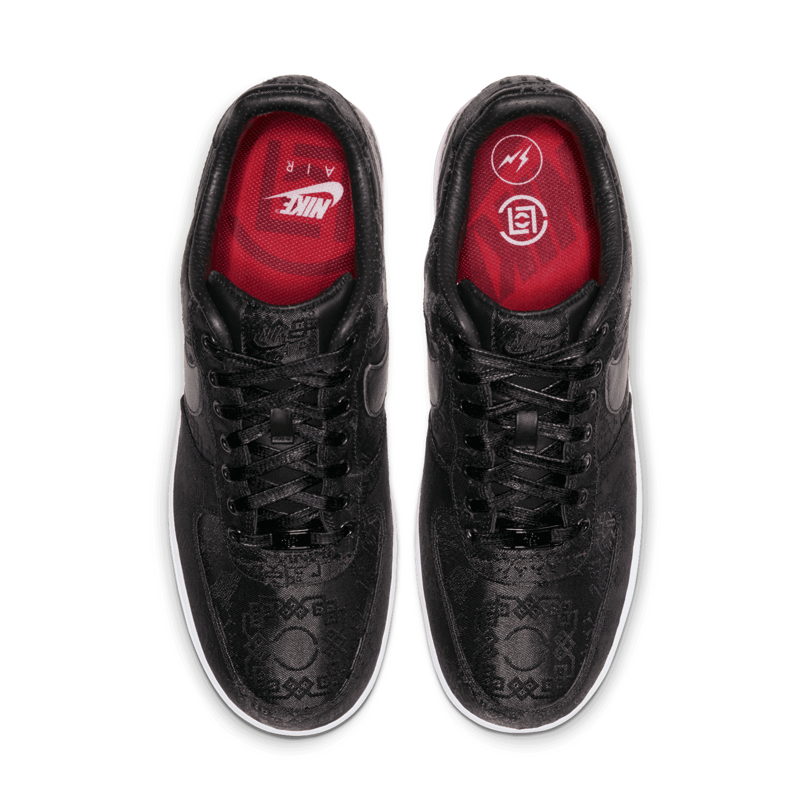Nike ナイキ x fragment design x CLOT Air Force 1 Low Buy Fragment Design x CLOT x Air Force 1 'Black Silk
