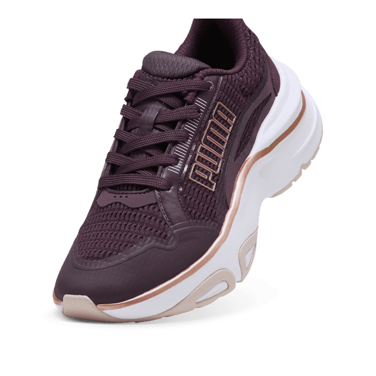 PUMA SOFTRIDE Divine Metal in Midnight Plum/Mauve Mist/Rose Gold