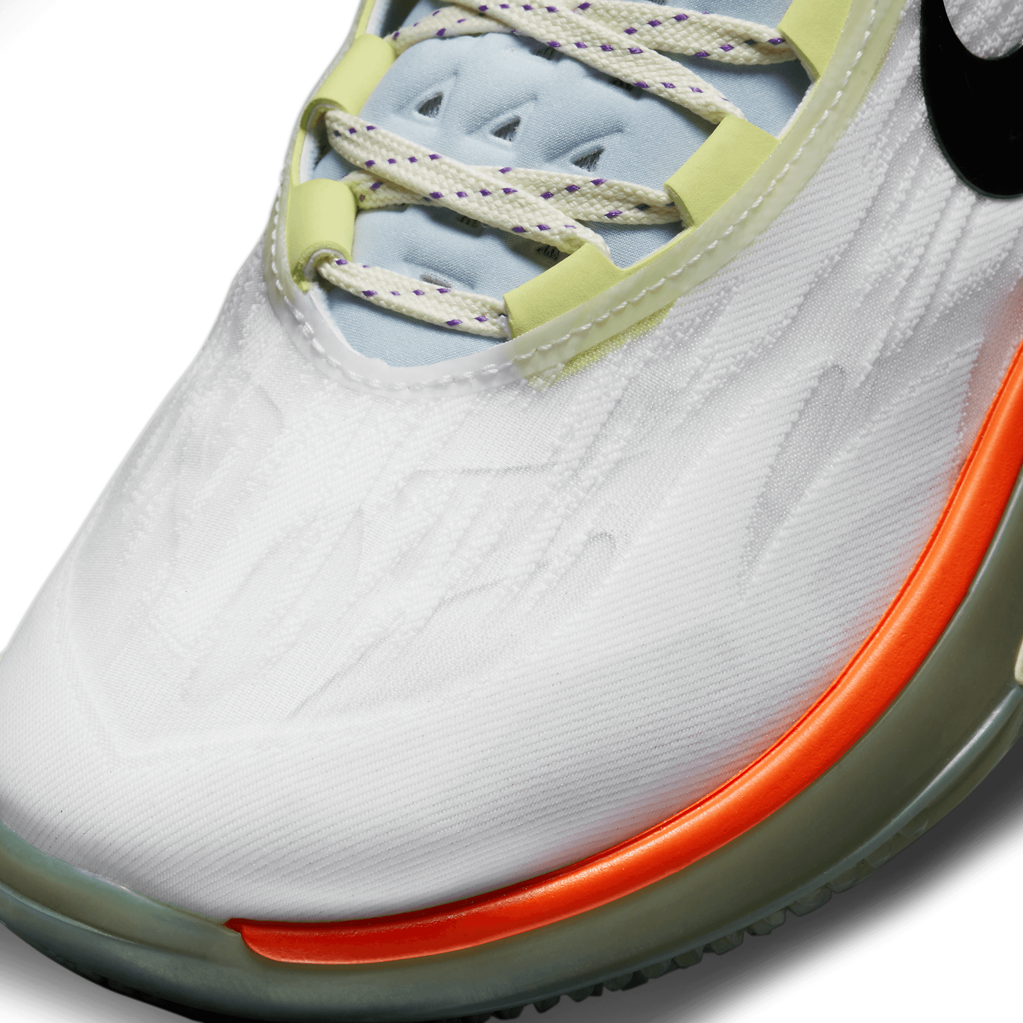 Nike Air Zoom GT Cut 2 White Ice Blue Orange - DX6041-101 Nike Air Zoom GT Cut 2 White Ice Blue Orange - DX6041-101