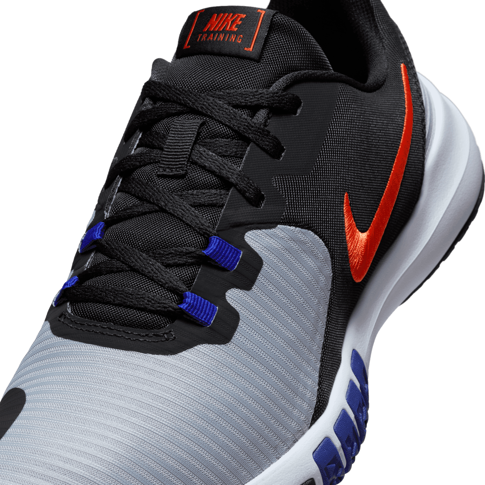 Nike Flex Control 4 Workout Training Shoes Black Orange Blue sz 7 Nike™ Flex Control TR4 Blue Run Training Sneakers ~ CD0197  main image 3