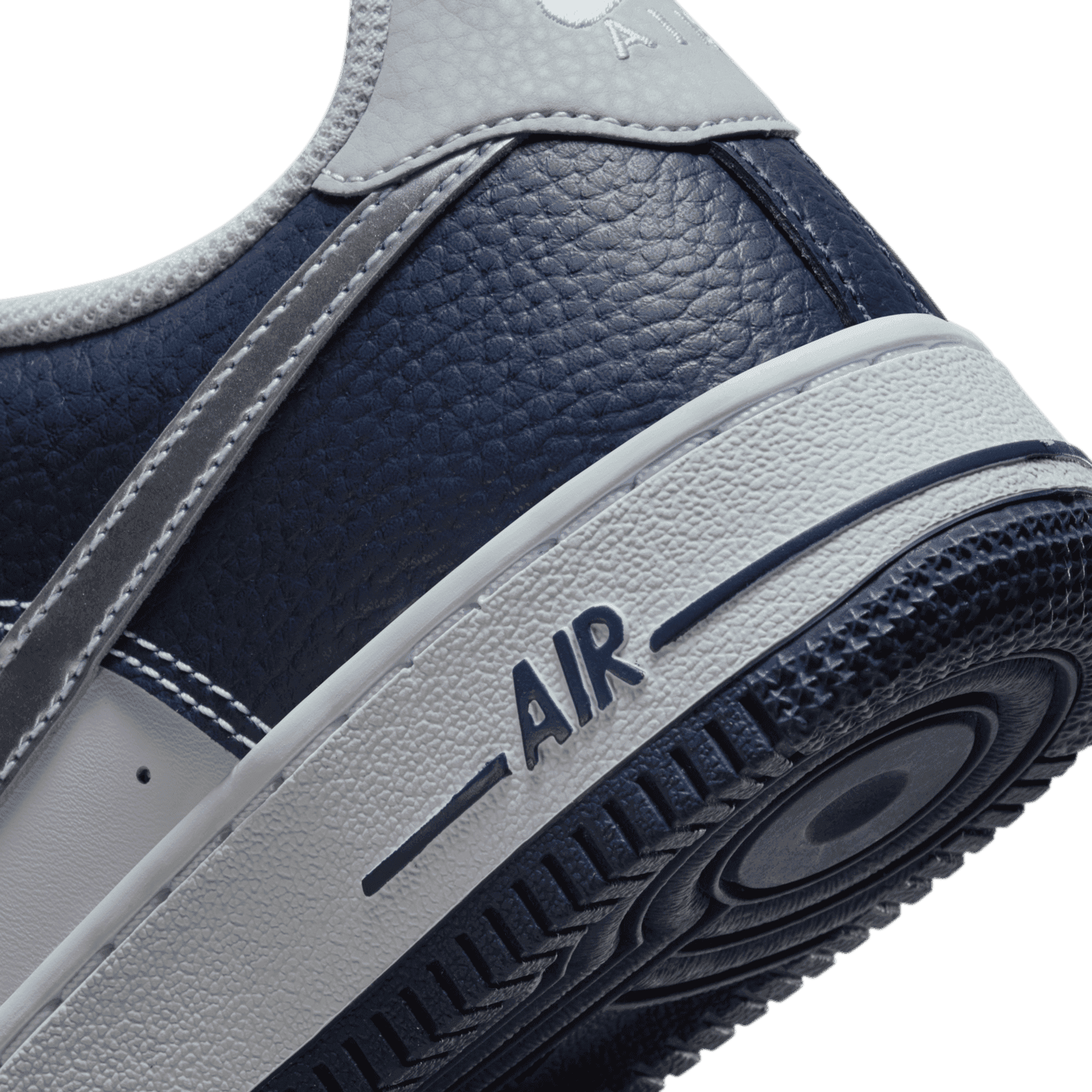 Nike Air Force 1 Low White Silver Navy (GS) - DQ6048-100 Release Info