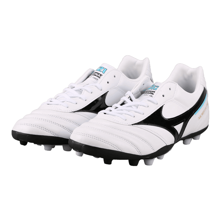 Mizuno Morelia 2 Pro AG Low Tops White Black - P1GA221409