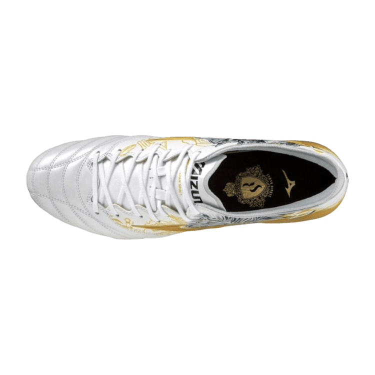 Mizuno Morelia Neo III SR4 Japan Boots White Gold - P1GA229704