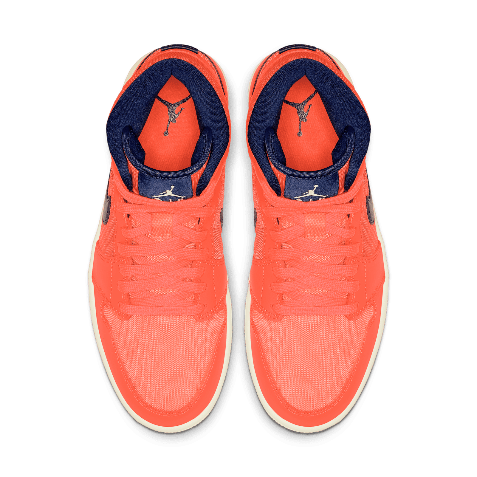 Jordan 1 Mid Turf Orange Blue Void (W) - CD7240-804