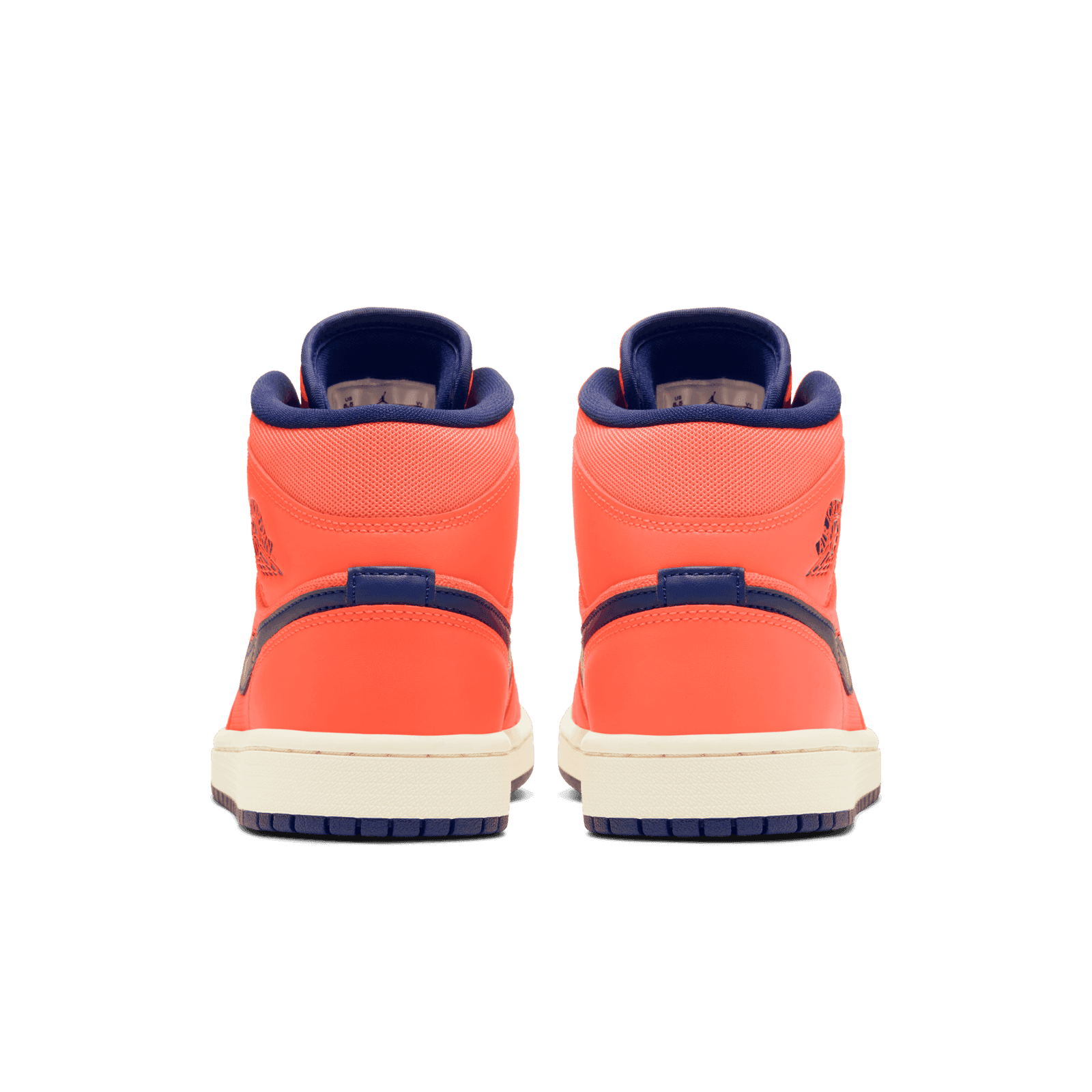 Jordan 1 Mid Turf Orange Blue Void (W) - CD7240-804
