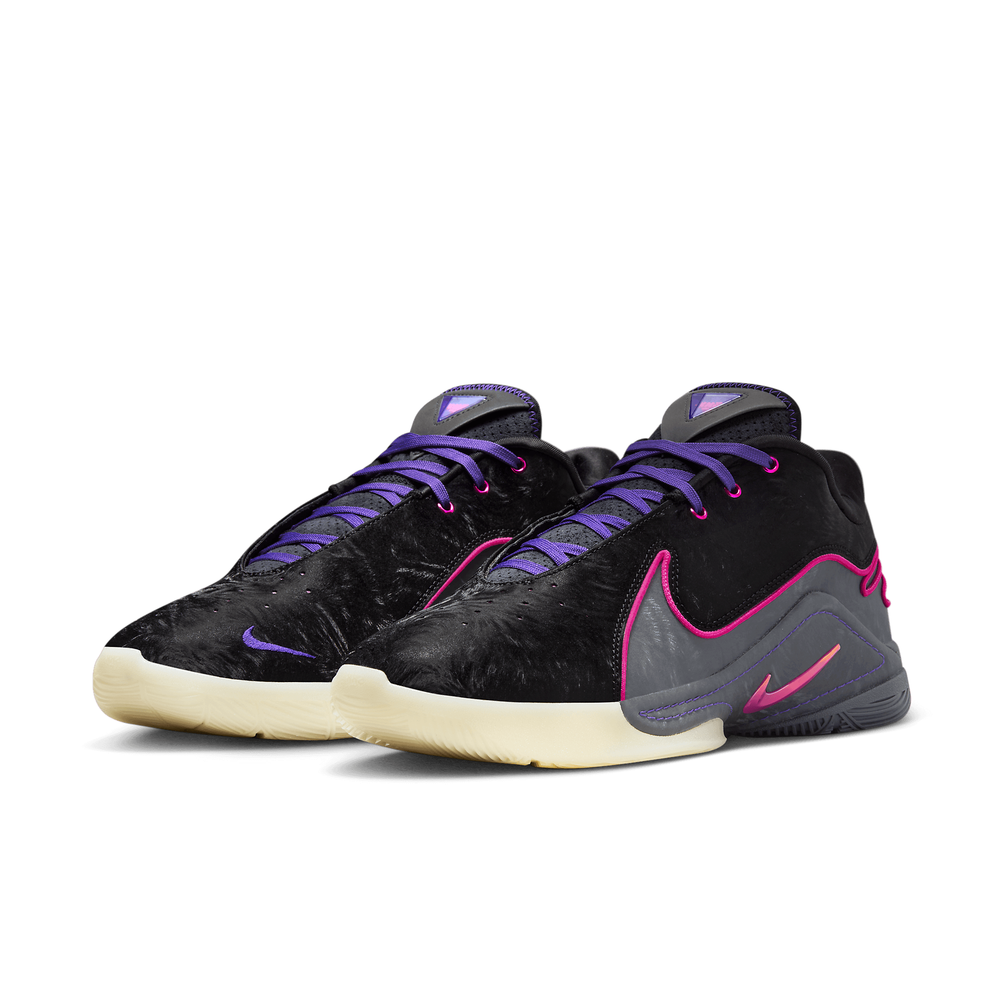 Nike LeBron 22 \'Blacklight\' FZ1094-001 Basketball size 10 Nike Lebron 22 Blacklight Mens Basketball Shoes Black Laser  main image 2