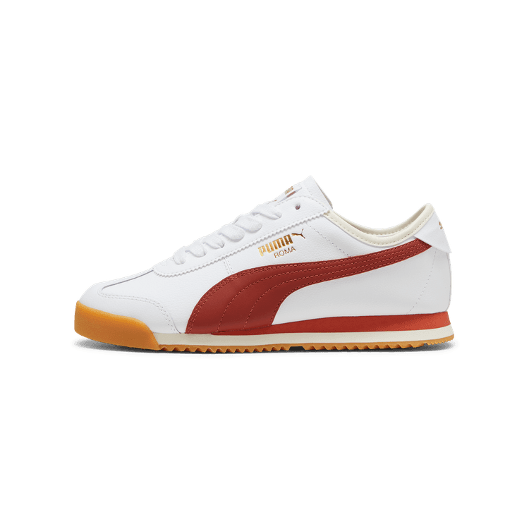 PUMA Roma 68 Revival Sneakers in White/Mars Red/Gum - 398634