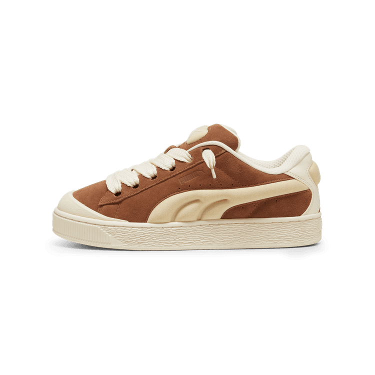 【PUMA】 BROWN MUSHROOM SUGARED ALMOND 22-30 PUMA Suede XL Crush Preserves in Brown Mushroom/Chamomile