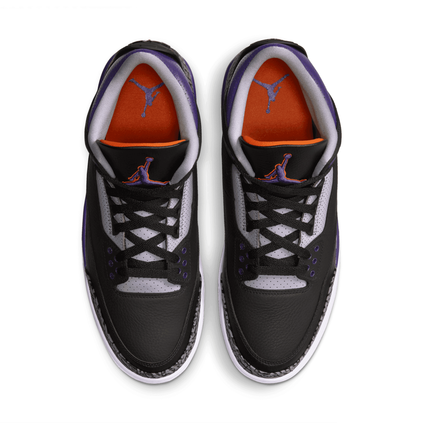 Air Jordan 3 Retro Black Court Purple - CT8532-050