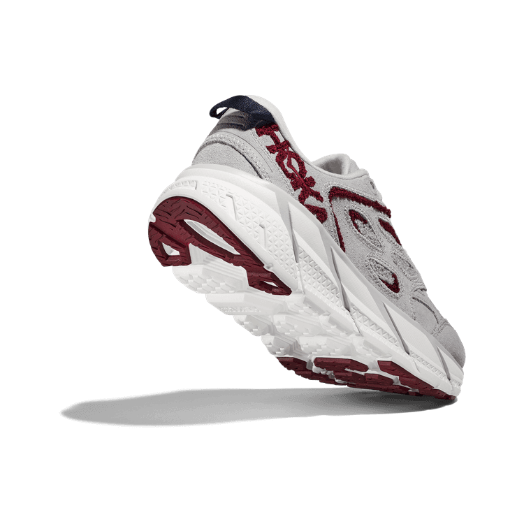 Hoka One One Clifton L Embroidery Lunar Rock Cabernet - 1126854-LRCB
