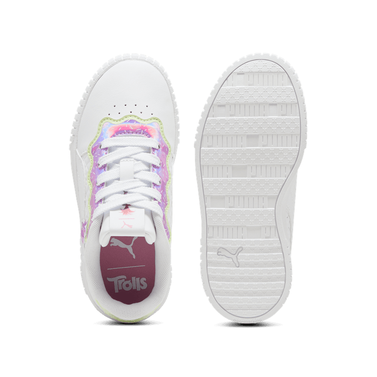 PUMA x TROLLS Carina 2.0 Sneakers in White/Mauved Out/Cool PUMA x TROLLS Carina 2.0 Sneakers in White/Mauved Out/Cool