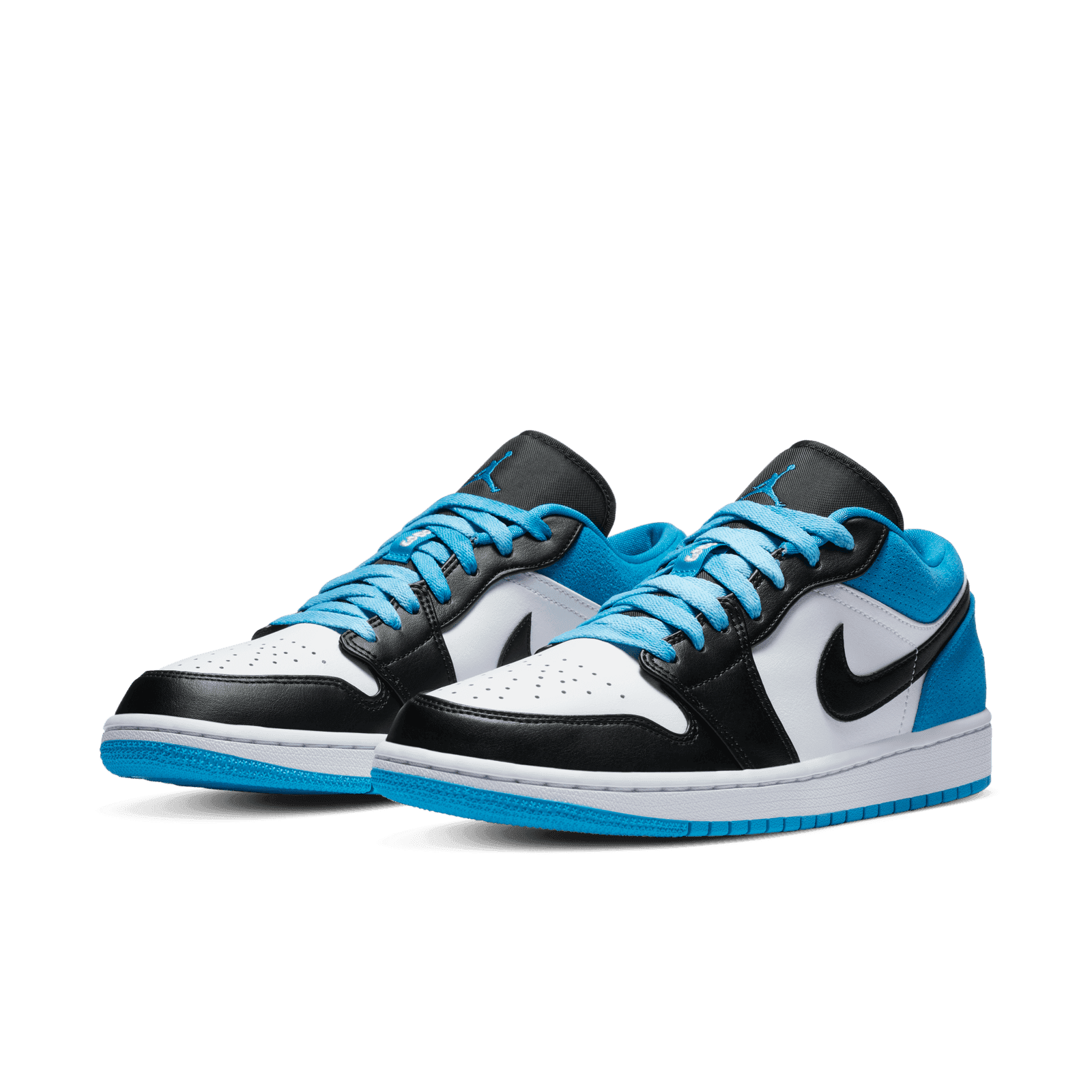 Air Jordan 1 Low Mens Size 8 SE Laser Blue CK3022-004 Used Nike Air Jordan 1 Low  main image 2