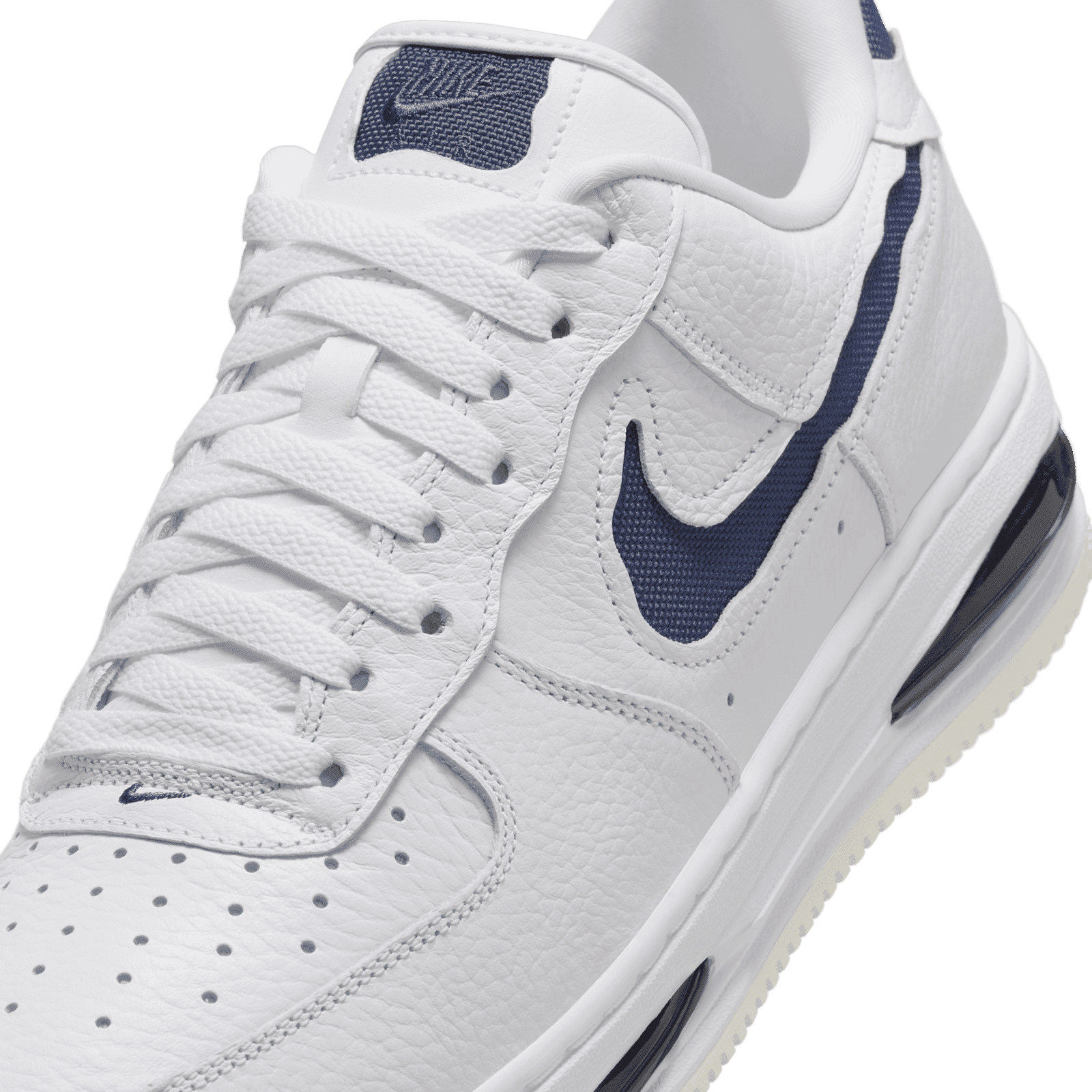 Size 12.5 Nike Air Force 1 EVO Low White Midnight Navy Mens Shoes HF3630-102 Nike Air Force 1 Low EVO – DTLR main image 4