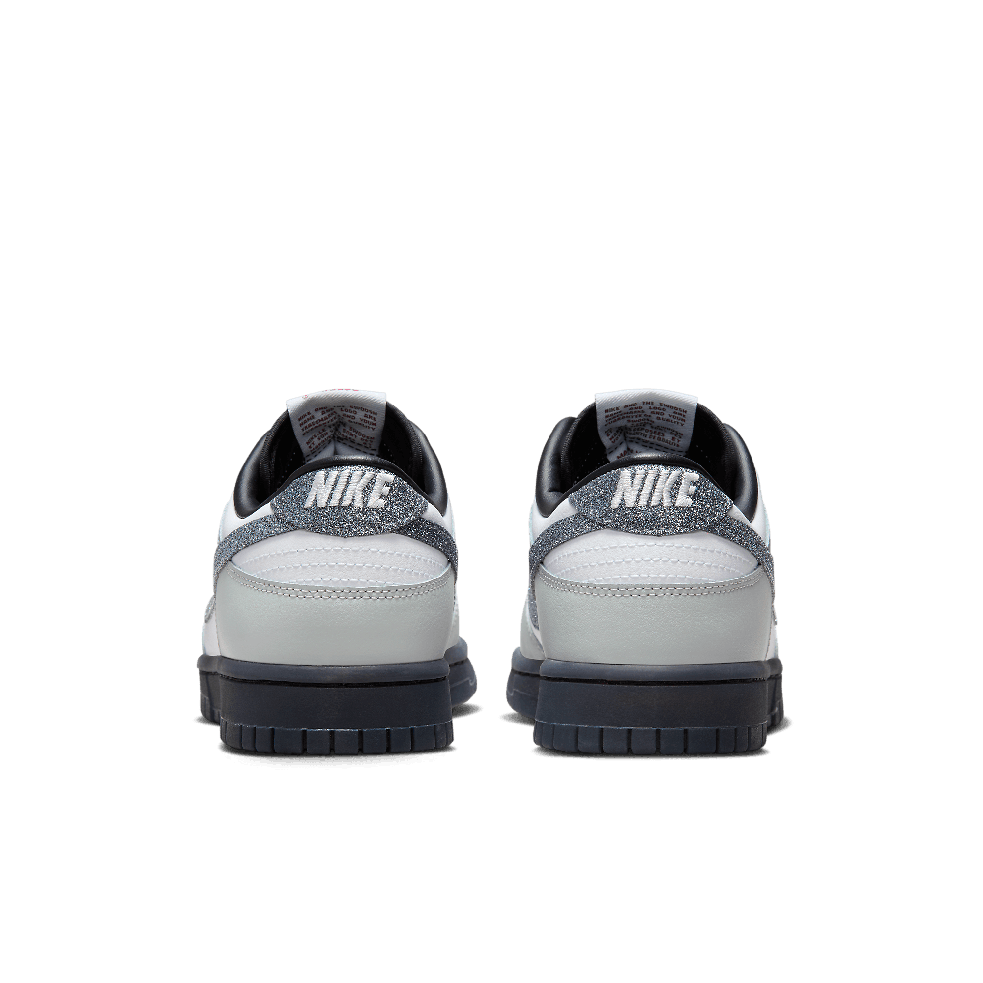 NIKE DUNK LOW LX グリッター　ラメ Nike Dunk Low LX Glitter Swoosh White Light Smoke Grey