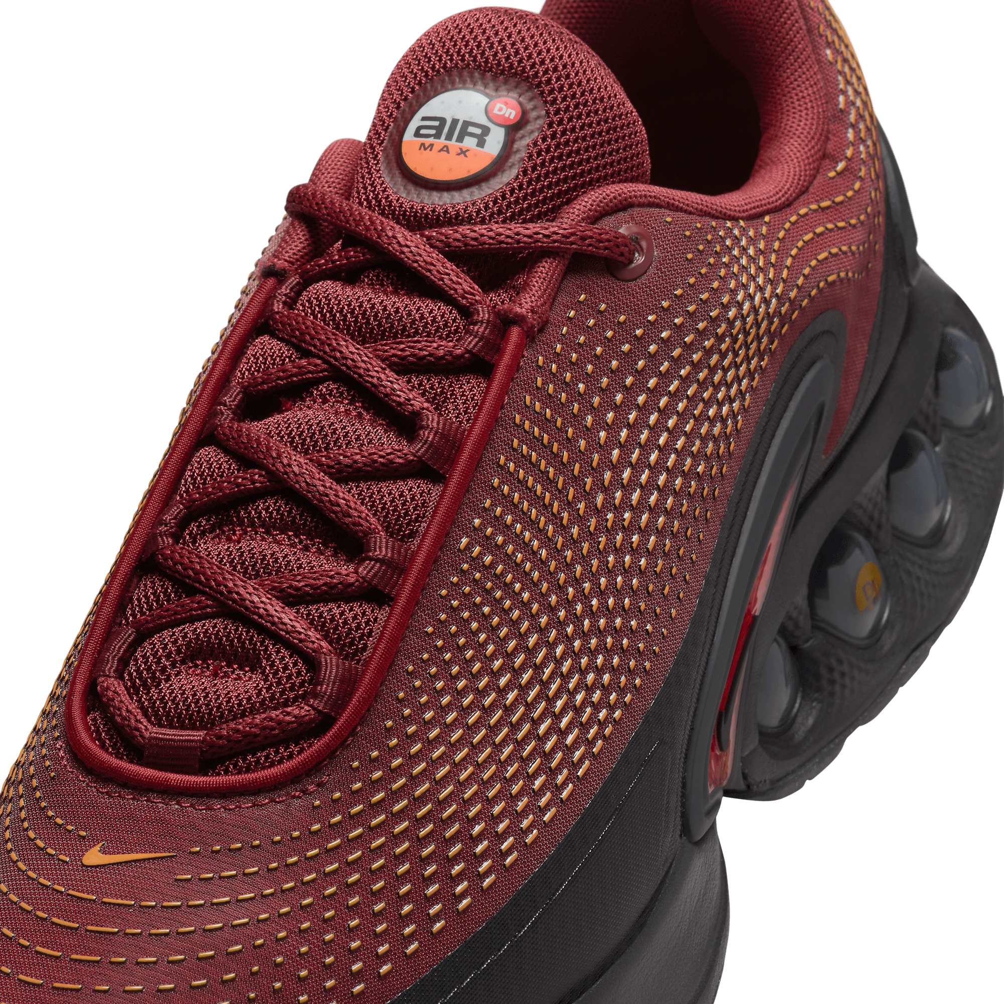 red black and gold air max