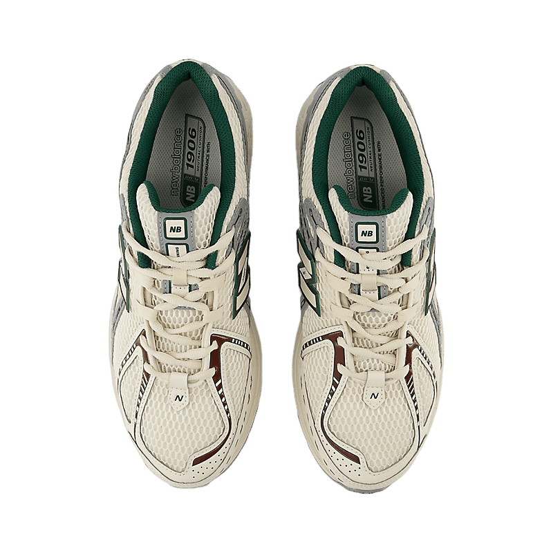 【New Balance】Unisex 1906R Linen with Slate M1906RNR New Balance 1906R Linen Slate Grey Nightwatch Green - M1906RNR