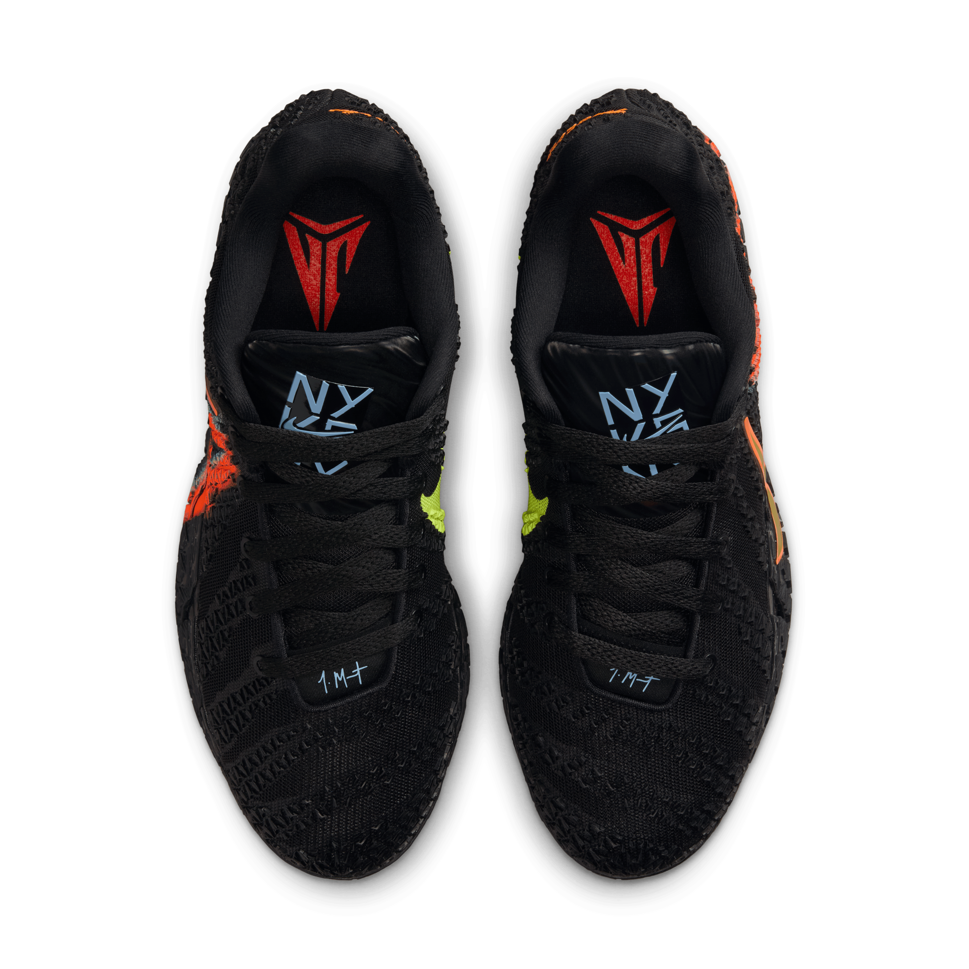 Nike‎ Ja 3 NY vs. NY Mens Size 18 Basketball Shoes Black Neon Yellow Orange NEW Nike Ja 3 NY vs. NY Men main image 4