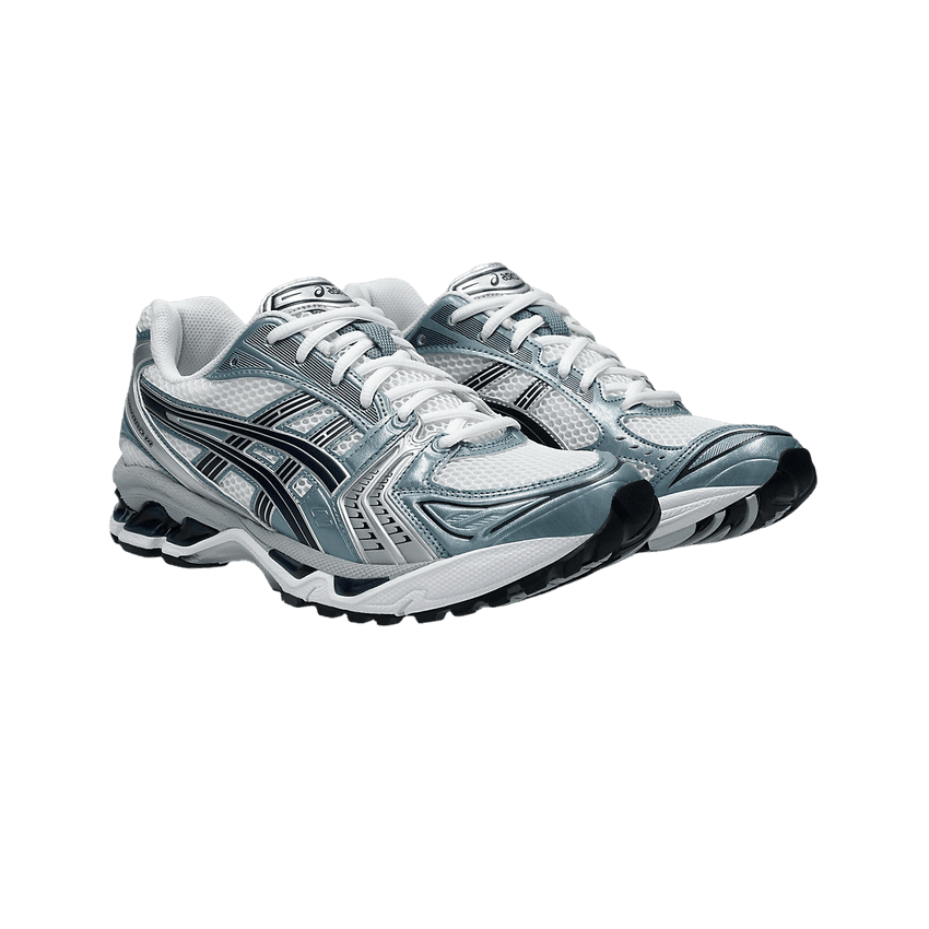 【Asics】Gel-Kayano 14 White Fjord Grey Asics Men's Gel-Kayano 14 White/Fjord Grey – West NYC