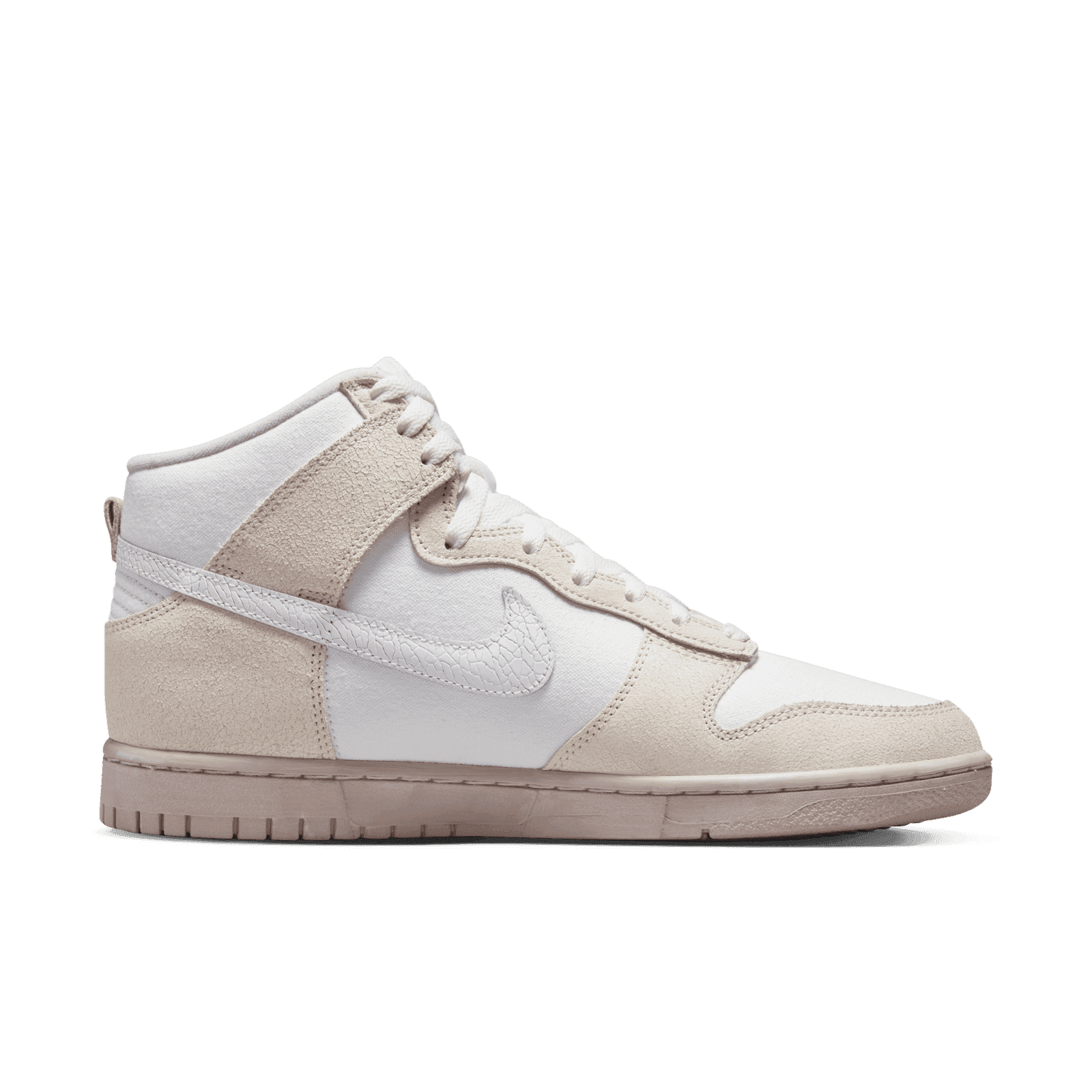 Nike Dunk High EMB Tan White - DV0822-100 Raffles & Where to Buy