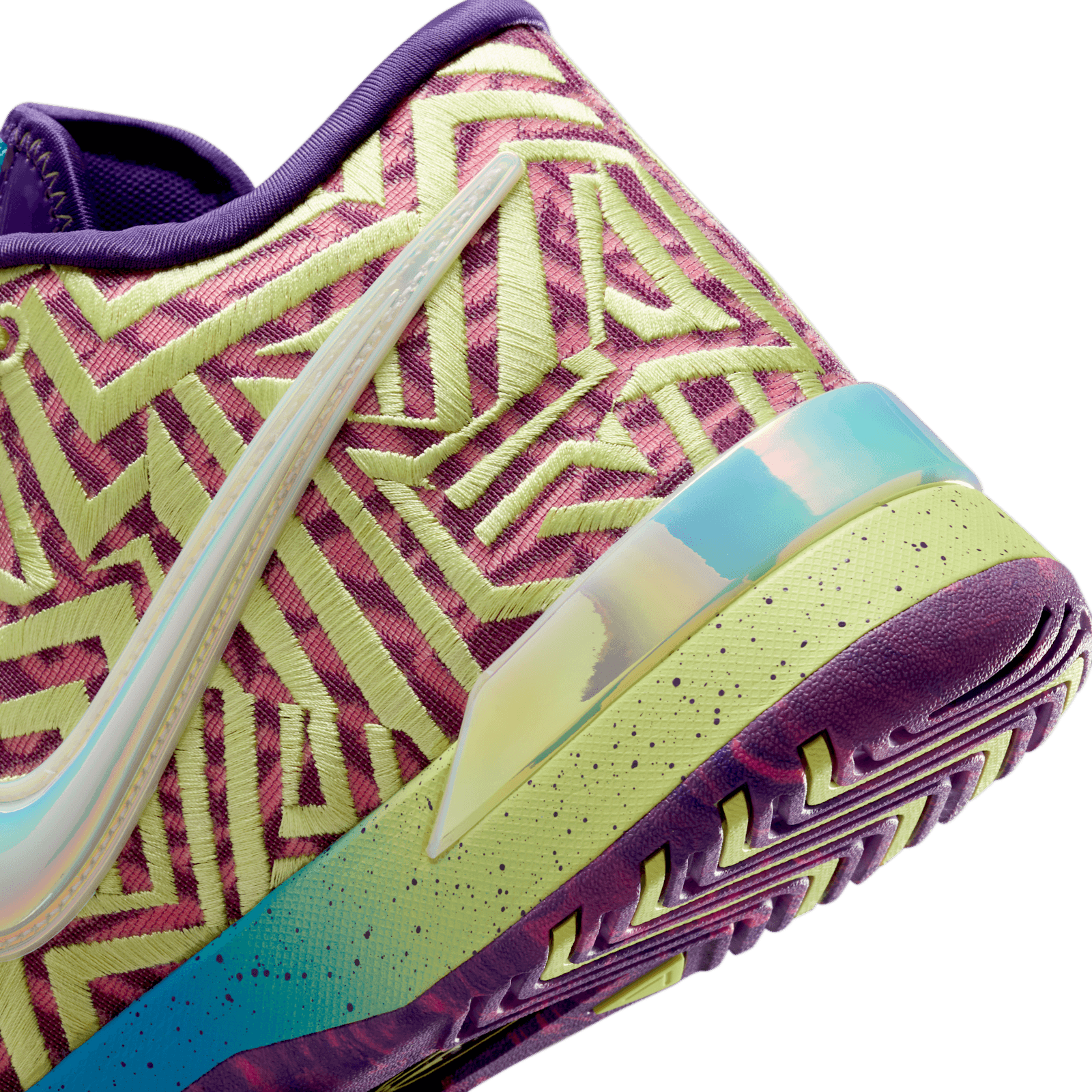 The Nike LeBron NXXT Genisus Viotech Light Lemon Twist