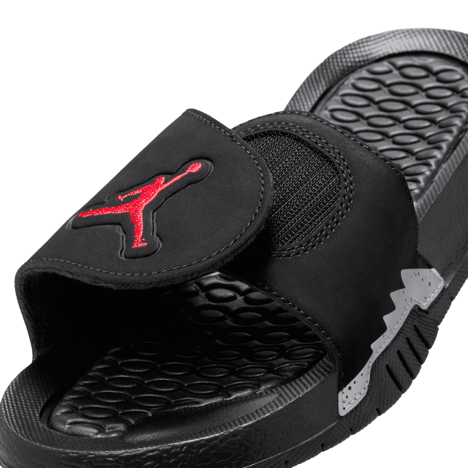 Authentic Jordan 5 Black Hydro Slides BLACK METALLIC 2025 Jordan Hydro 5 DETAILED LOOK + RELEASE  main image 2