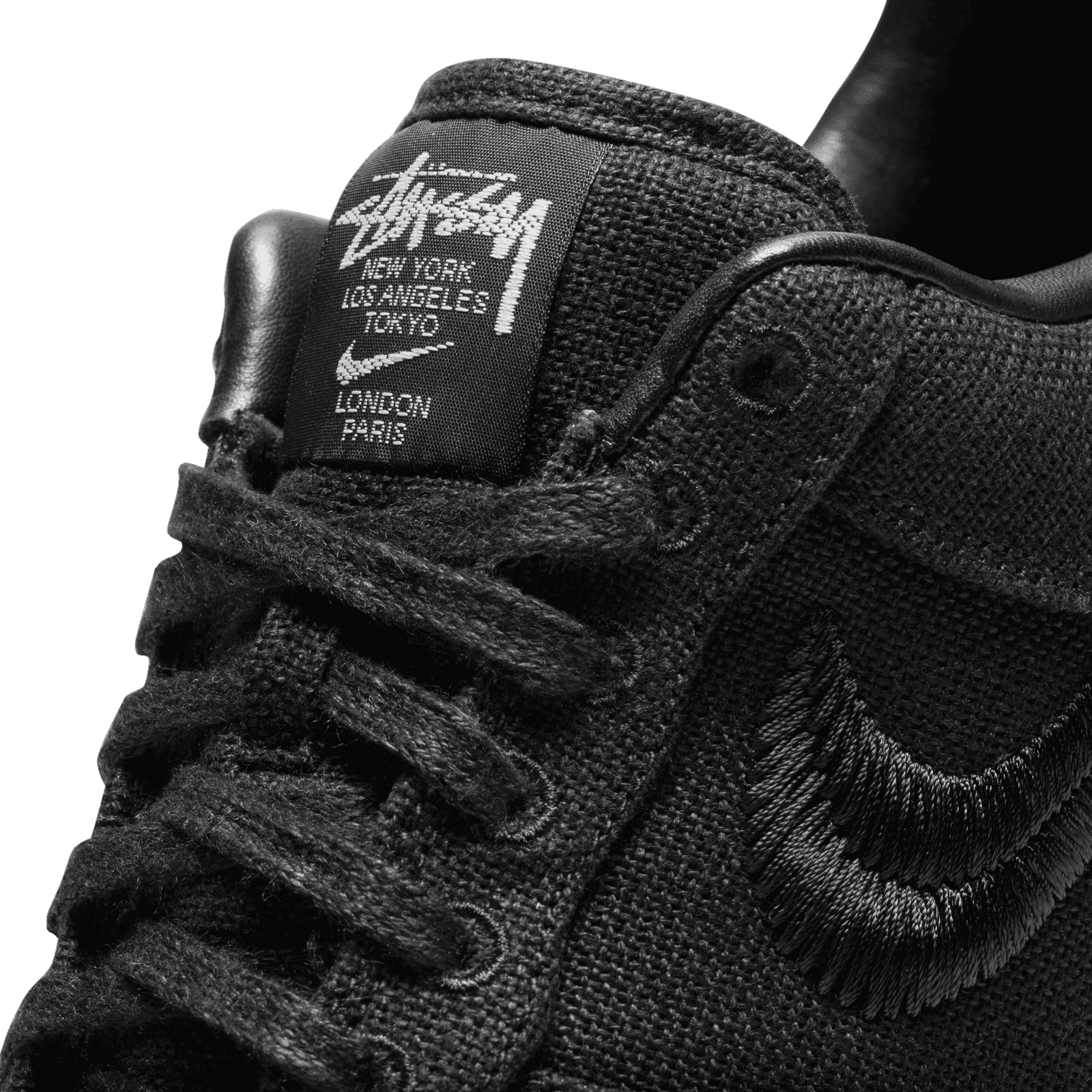 Nike Air Force 1 Low Stussy Black - CZ9084-001 Raffles Nike Air Force 1 Low Stussy Black - CZ9084-001 Raffles