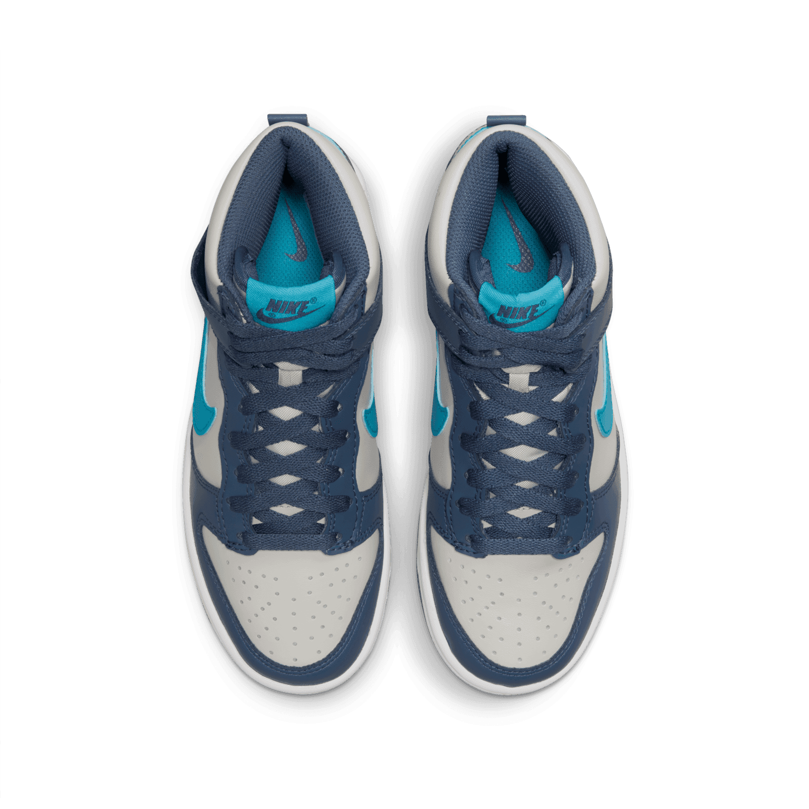 Nike Dunk High Light Bone Blue Lightning (GS) - DB2179-006 Nike Dunk High Light Bone Blue Lightning (GS) - DB2179-006