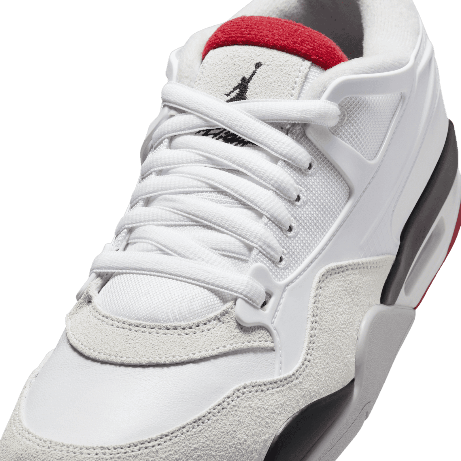 The Air Jordan 4 RM White Fire Red Black Releases Summer 2025