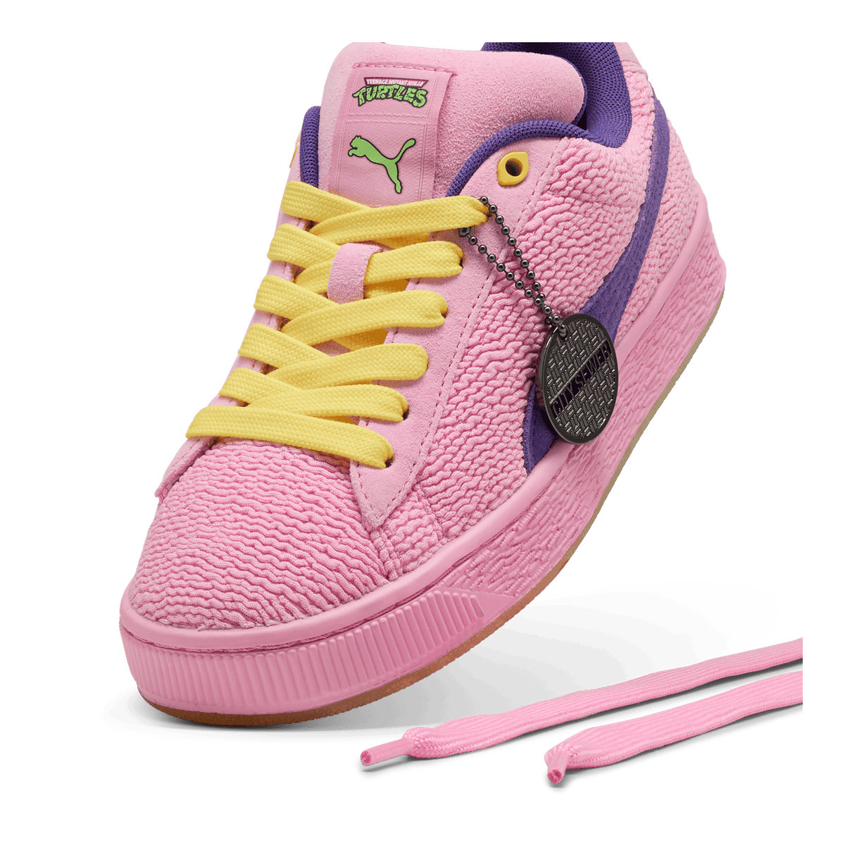 The Teenage Mutant Ninja Turtles x Puma Suede XL Krang Releases in