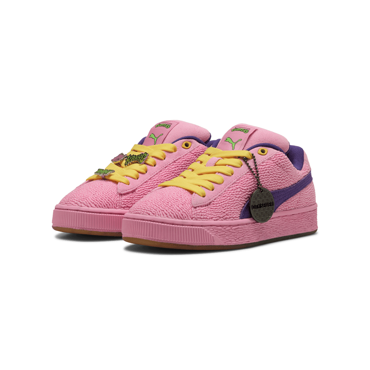 The Teenage Mutant Ninja Turtles x Puma Suede XL Krang Releases in
