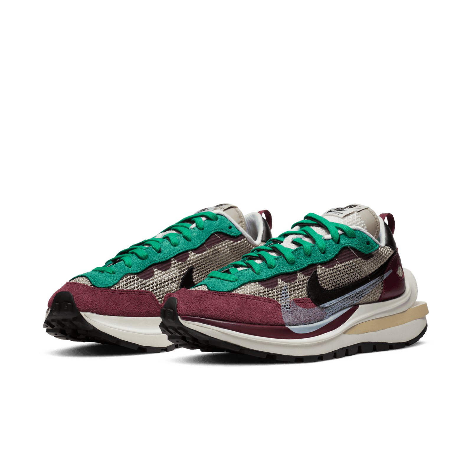 Nike Vaporwaffle sacai Villain Red Neptune Green - DD3035-200