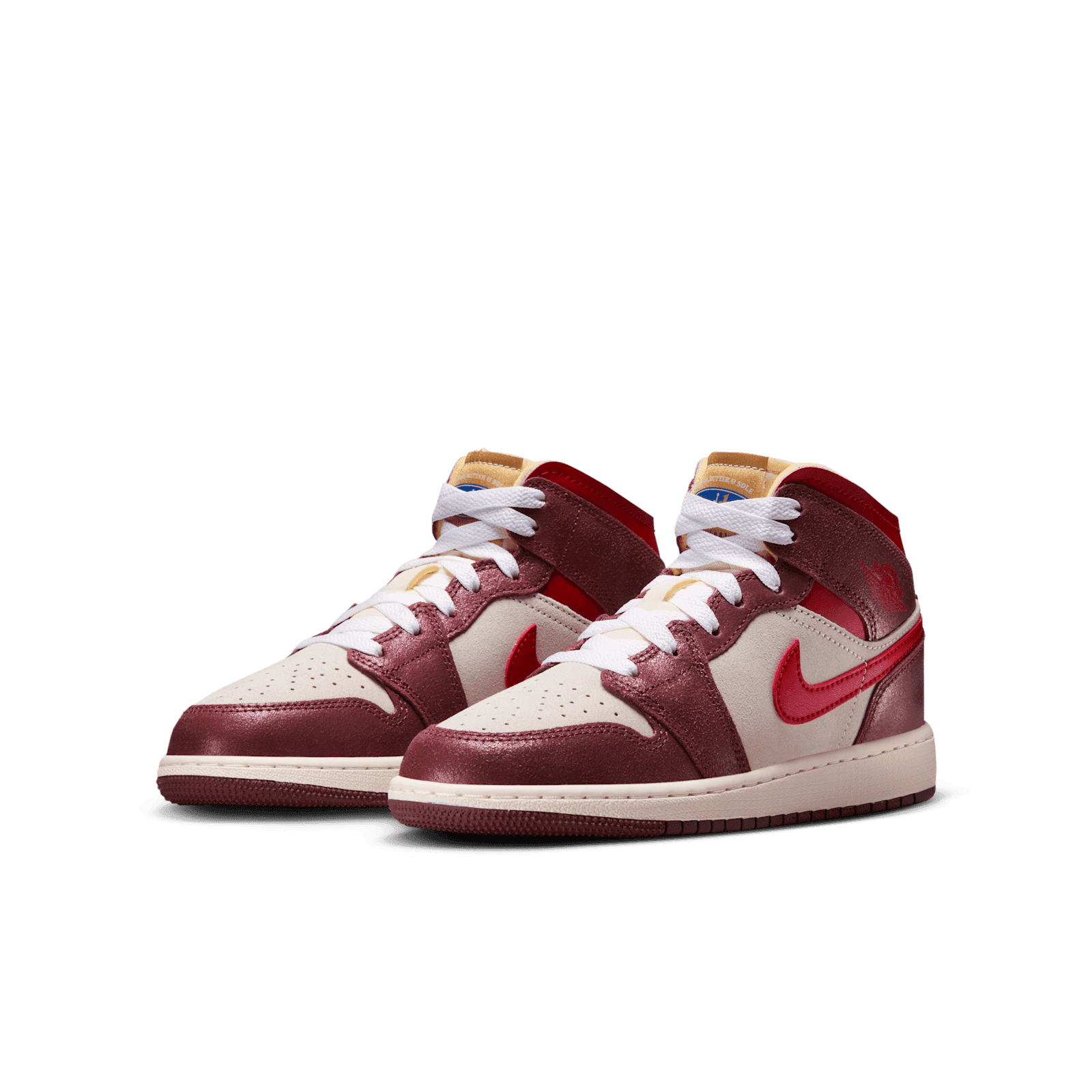 マエザワD Air Jordan 1 Mid SE in White | HF3196-100 (GS) - HF3196-100