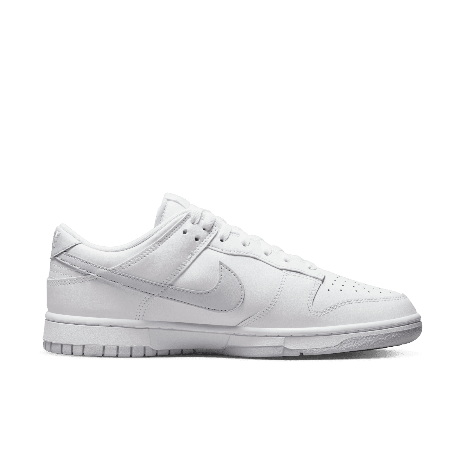 It Doesn't Get Any Cleaner Than The Nike Dunk Low White Pure Platinum