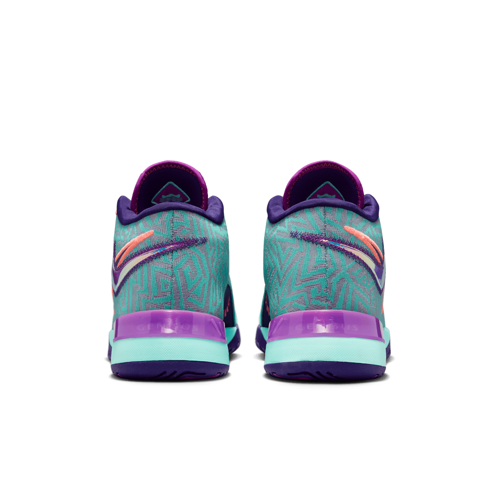 Nike Zoom LeBron NXXT Genisus Hyper Turquoise / Purple Size: 11 NEW Size 13 Men main image 4