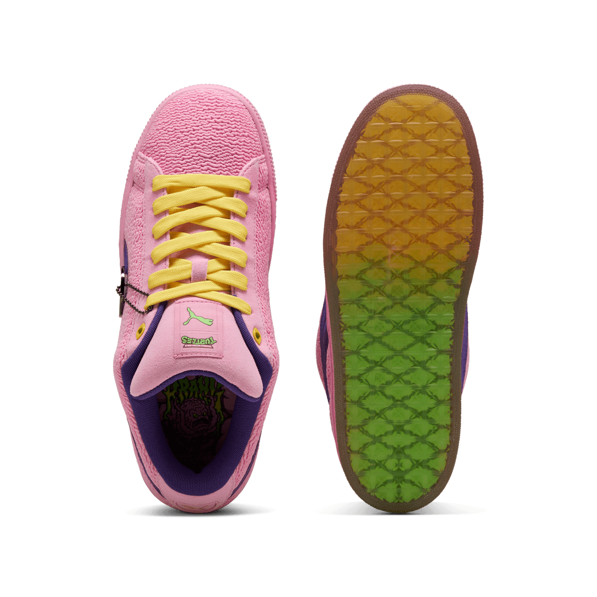 Puma Suede XL 2 Teenage Mutant Ninja Turtles Men\'s size 10 Pink Shoes 401305 01 PUMA x TMNT Suede XL 2 Sneakers in Pink - 401305-01 main image 2